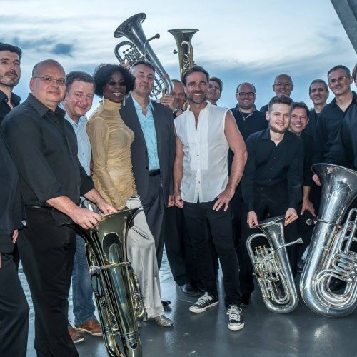 mit Heavy Tuba auf der Donaubühne Tulln 2016
